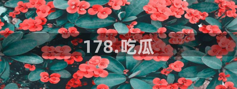 ccgg.ct今日吃瓜：178.吃瓜
