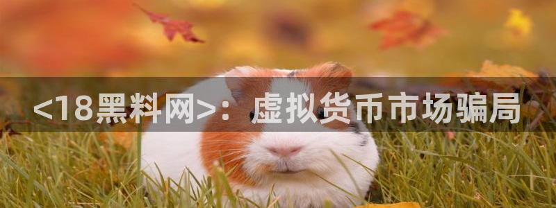 吃瓜吃瓜：<18黑料网>：虚拟货币市场骗局