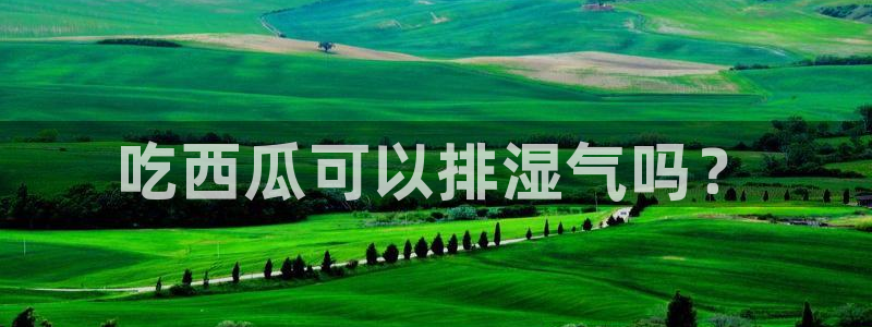 吃瓜电影：吃西瓜可以排湿气吗？